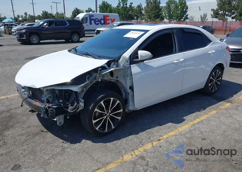 2018 Toyota Corolla Xse z USA, uszkodzony, nr VIN 2T1BURHE2JC002888